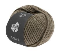 LANA GROSSA Mille II | Strapazierfähiges Mischgarn mit Merinowolle, waschmaschinenfest | Handstrickgarn aus 50% Schurwolle & 50% Acryl | 50g Wolle zum Stricken & Häkeln | 55m Garn FB52