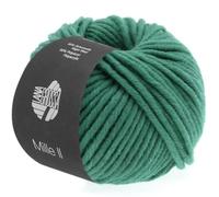 Lana Grossa MILLE II, 0087 jadegrün, 50g, 50 % Schurwolle (Merino Extrafein)/50 Acryl, Wolle, Merino Wolle