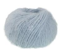 LANA GROSSA Mohair Di Gio | Locker verzwirntes Garn | Handstrickgarn aus 55% Mohair (Superkid) & 45% Schurwolle (Merino superfein) | 50g Wolle zum Stricken & Häkeln | 85m Garn FB 10