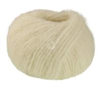 LANA GROSSA Mohair Di Gio | Locker verzwirntes Garn | Handstrickgarn aus 55% Mohair (Superkid) & 45% Schurwolle (Merino superfein) | 50g Wolle zum Stricken & Häkeln | 85m Garn FB 9