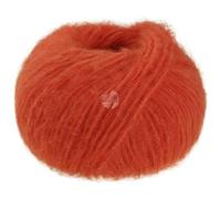 LANA GROSSA Mohair Di Gio | Locker verzwirntes Garn | Handstrickgarn aus 55% Mohair (Superkid) & 45% Schurwolle (Merino superfein) | 50g Wolle zum Stricken & Häkeln | 85m Garn FB 6