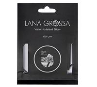 Lana Grossa Nadelseil Vario Edelstahl drehbar | 360° drehbares Seil | extrem flexibel & langlebig | nahtloser Übergang zur Nadel |