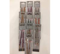 Lana Grossa Nadelspitzen Signal Holz Design Multicolor 8.0 - Stricknadeln aus Birkenholz, ergonomisch & farbenfroh - Zubehör für kreative Strick- & Häkelprojekte