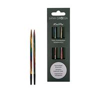 Lana Grossa Nadelspitzen Design-Holz Vario Multicolor kurz 3.5mm