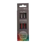 Lana Grossa Nadelspitzen Aluminium Rainbow Stärke 4,0