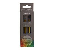Lana Grossa Nadelspitzen Aluminium Rainbow Stärke 3,5