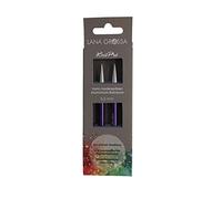 Lana Grossa Nadelspitzen Vario Rainbow Aluminium | bunt & leicht | aus stabilem Aluminium | präzise geformte Spitzen | gleitfähig & langlebig | 6,5