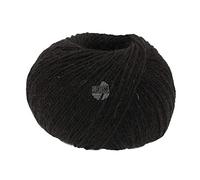 LANA GROSSA Natural Alpaca Classico | Klassisch verzwirntes Handstrickgarn aus 85% Alpaka (Baby) & 15% Schurwolle (Merino) in natürlichen Farben | 50g Wolle zum Stricken & Häkeln | 125m Garn