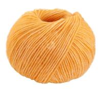 LANA GROSSA Natural Alpaca Pelo | Flauschige Netzgarnstruktur aus Baumwolle gefüllt mit Baby Alpakafasern und Merino Schurwolle | 50g Wolle zum Stricken & Häkeln | 125m Garn FB 32