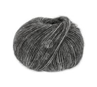 LANA GROSSA Natural Alpaca Pelo | Flauschige Netzgarnstruktur aus Baumwolle gefüllt mit Baby Alpakafasern und Merino Schurwolle | 50g Wolle zum Stricken & Häkeln | 125m Garn FB4