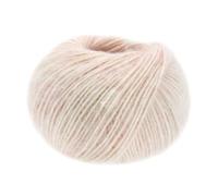 LANA GROSSA Natural Alpaca Pelo | Flauschige Netzgarnstruktur aus Baumwolle gefüllt mit Baby Alpakafasern und Merino Schurwolle | 50g Wolle zum Stricken & Häkeln | 125m Garn FB11