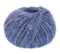 LANA GROSSA Natural Alpaca Pelo | Flauschige Netzgarnstruktur aus Baumwolle gefüllt mit Baby Alpakafasern und Merino Schurwolle | 50g Wolle zum Stricken & Häkeln | 125m Garn FB 34