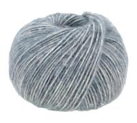 LANA GROSSA Natural Alpaca Pelo | Flauschige Netzgarnstruktur aus Baumwolle gefüllt mit Baby Alpakafasern und Merino Schurwolle | 50g Wolle zum Stricken & Häkeln | 125m Garn FB17