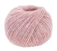 LANA GROSSA Natural Alpaca Pelo | Flauschige Netzgarnstruktur aus Baumwolle gefüllt mit Baby Alpakafasern und Merino Schurwolle | 50g Wolle zum Stricken & Häkeln | 125m Garn FB15