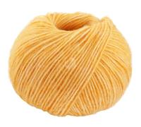 LANA GROSSA Natural Alpaca Pelo | Flauschige Netzgarnstruktur aus Baumwolle gefüllt mit Baby Alpakafasern und Merino Schurwolle | 50g Wolle zum Stricken & Häkeln | 125m Garn FB28