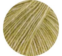 LANA GROSSA Natural Alpaca Pelo | Flauschige Netzgarnstruktur aus Baumwolle gefüllt mit Baby Alpakafasern und Merino Schurwolle | 50g Wolle zum Stricken & Häkeln | 125m Garn FB26