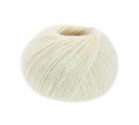 Lana Grossa Natural Alpaca Pelo - 1 - Rohweiß