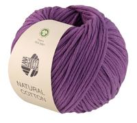 LANA GROSSA Natural Cotton Gots | Bio-Baumwollgarn in Millefili- Zwirnung | Handstrickgarn aus 100% Baumwolle (Bio) | 50g Wolle zum Stricken & Häkeln | 80m Garn