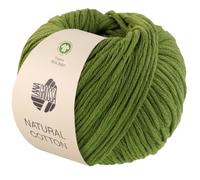 LANA GROSSA Natural Cotton Gots | Bio-Baumwollgarn in Millefili- Zwirnung | Handstrickgarn aus 100% Baumwolle (Bio) | 50g Wolle zum Stricken & Häkeln | 80m Garn FB-3