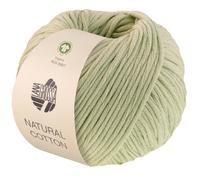 LANA GROSSA Natural Cotton Gots | Bio-Baumwollgarn in Millefili- Zwirnung | Handstrickgarn aus 100% Baumwolle (Bio) | 50g Wolle zum Stricken & Häkeln | 80m Garn