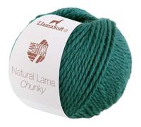 LANA GROSSA Natural Lama Chunky | Voluminöses Garn aus feinen Baby-Lama Fasern | Handstrickgarn aus 100% Lama (Baby) | 50g Wolle zum Stricken & Häkeln | 70m Garn FB7