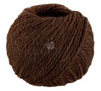 LANA GROSSA Natural Lama Chunky | Voluminöses Garn aus feinen Baby-Lama Fasern | Handstrickgarn aus 100% Lama (Baby) | 50g Wolle zum Stricken & Häkeln | 70m Garn FB13