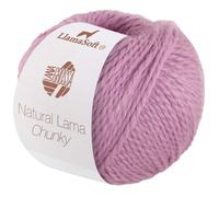 LANA GROSSA Natural Lama Chunky | Voluminöses Garn aus feinen Baby-Lama Fasern | Handstrickgarn aus 100% Lama (Baby) | 50g Wolle zum Stricken & Häkeln | 70m Garn FB2
