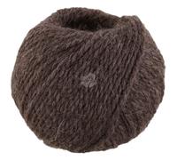 LANA GROSSA Natural Lama Chunky | Voluminöses Garn aus feinen Baby-Lama Fasern | Handstrickgarn aus 100% Lama (Baby) | 50g Wolle zum Stricken & Häkeln | 70m Garn FB14