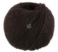 LANA GROSSA Natural Lama Chunky | Voluminöses Garn aus feinen Baby-Lama Fasern | Handstrickgarn aus 100% Lama (Baby) | 50g Wolle zum Stricken & Häkeln | 70m Garn FB16