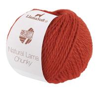 LANA GROSSA Natural Lama Chunky | Voluminöses Garn aus feinen Baby-Lama Fasern | Handstrickgarn aus 100% Lama (Baby) | 50g Wolle zum Stricken & Häkeln | 70m Garn FB4