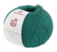 LANA GROSSA Natural Lama Fine | Feine Baby-Lama Fasern klassisch verzwirnt | Handstrickgarn aus 100% Lama (Baby) | 50g Wolle zum Stricken & Häkeln | 150m Garn FB107
