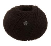 LANA GROSSA Natural Lama Fine | Feine Baby-Lama Fasern klassisch verzwirnt | Handstrickgarn aus 100% Lama (Baby) | 50g Wolle zum Stricken & Häkeln | 150m Garn FB116