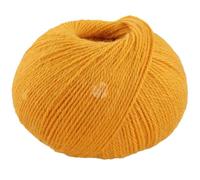 LANA GROSSA Natural Lama Fine | Feine Baby-Lama Fasern klassisch verzwirnt | Handstrickgarn aus 100% Lama (Baby) | 50g Wolle zum Stricken & Häkeln | 150m Garn