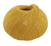 LANA GROSSA Natural Lama Fine | Feine Baby-Lama Fasern klassisch verzwirnt | Handstrickgarn aus 100% Lama (Baby) | 50g Wolle zum Stricken & Häkeln | 150m Garn FB 118