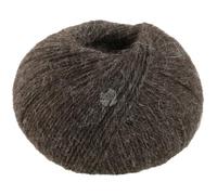 LANA GROSSA Natural Lama Fine | Feine Baby-Lama Fasern klassisch verzwirnt | Handstrickgarn aus 100% Lama (Baby) | 50g Wolle zum Stricken & Häkeln | 150m Garn FB115