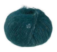 LANA GROSSA Natural Superkid Tweed | Feines Lace-Garn aus 60% Superkid Mohair mit 30% Seide, 7% Baumwolle, 3% Polyester und zarten Tweednoppen | 25g Wolle zum Stricken & Häkeln | 200m Garn FB 634