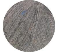 LANA GROSSA Natural Superkid Tweed | Feines Lace-Garn aus 60% Superkid Mohair mit 30% Seide, 7% Baumwolle, 3% Polyester und zarten Tweednoppen | 25g Wolle zum Stricken & Häkeln | 200m Garn FB 636