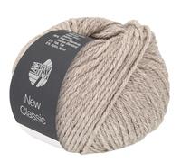 LANA GROSSA New Classic | Klassisch verzwirntes Garn mit Bambusfasern und Yak | Handstrickgarn aus 48% Schurwolle, 36% Viskose, 8% Yak & 8% Nylon | 50g Wolle zum Stricken & Häkeln | 100m Garn FB 11