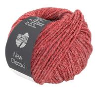 LANA GROSSA New Classic | Klassisch verzwirntes Garn mit Bambusfasern und Yak | Handstrickgarn aus 48% Schurwolle, 36% Viskose, 8% Yak & 8% Nylon | 50g Wolle zum Stricken & Häkeln | 100m Garn FB 2