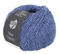 LANA GROSSA New Classic | Klassisch verzwirntes Garn mit Bambusfasern und Yak | Handstrickgarn aus 48% Schurwolle, 36% Viskose, 8% Yak & 8% Nylon | 50g Wolle zum Stricken & Häkeln | 100m Garn FB 4