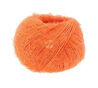 LANA GROSSA Per Fortuna GOTS | Leichtes Sommerflauschgarn mit Baumwolle | Handstrickgarn aus 74% Baumwolle (Bio) & 26% Polyamid | 50g Wolle zum Stricken & Häkeln | 190m Garn FB 33