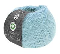 LANA GROSSA Per Fortuna GOTS | Leichtes Sommerflauschgarn mit Baumwolle | Handstrickgarn aus 74% Baumwolle (Bio) & 26% Polyamid | 50g Wolle zum Stricken & Häkeln | 190m Garn FB 41