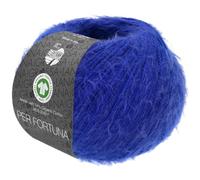 LANA GROSSA Per Fortuna GOTS | Leichtes Sommerflauschgarn mit Baumwolle | Handstrickgarn aus 74% Baumwolle (Bio) & 26% Polyamid | 50g Wolle zum Stricken & Häkeln | 190m Garn FB 51