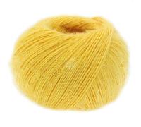 LANA GROSSA Per Fortuna GOTS | Leichtes Sommerflauschgarn mit Baumwolle | Handstrickgarn aus 74% Baumwolle (Bio) & 26% Polyamid | 50g Wolle zum Stricken & Häkeln | 190m Garn FB 44