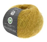 LANA GROSSA Per Fortuna GOTS | Leichtes Sommerflauschgarn mit Baumwolle | Handstrickgarn aus 74% Baumwolle (Bio) & 26% Polyamid | 50g Wolle zum Stricken & Häkeln | 190m Garn FB 49