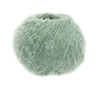 LANA GROSSA Per Fortuna GOTS | Leichtes Sommerflauschgarn mit Baumwolle | Handstrickgarn aus 74% Baumwolle (Bio) & 26% Polyamid | 50g Wolle zum Stricken & Häkeln | 190m Garn FB 14