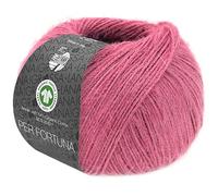 LANA GROSSA Per Fortuna GOTS | Leichtes Sommerflauschgarn mit Baumwolle | Handstrickgarn aus 74% Baumwolle (Bio) & 26% Polyamid | 50g Wolle zum Stricken & Häkeln | 190m Garn FB 38
