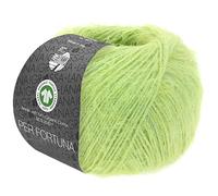 LANA GROSSA Per Fortuna GOTS | Leichtes Sommerflauschgarn mit Baumwolle | Handstrickgarn aus 74% Baumwolle (Bio) & 26% Polyamid | 50g Wolle zum Stricken & Häkeln | 190m Garn FB 27