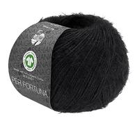 LANA GROSSA Per Fortuna GOTS | Leichtes Sommerflauschgarn mit Baumwolle | Handstrickgarn aus 74% Baumwolle (Bio) & 26% Polyamid | 50g Wolle zum Stricken & Häkeln | 190m Garn FB 10