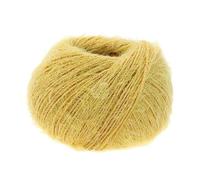 LANA GROSSA Per Fortuna GOTS | Leichtes Sommerflauschgarn mit Baumwolle | Handstrickgarn aus 74% Baumwolle (Bio) & 26% Polyamid | 50g Wolle zum Stricken & Häkeln | 190m Garn FB 31